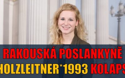 Mladá rakouská politička zkolabuje v parlamentu – z ničeho nic – že by následky genetické terapie?